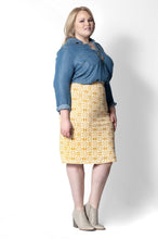 Geometric Print Skirt