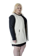 Jacket with Leather Accents